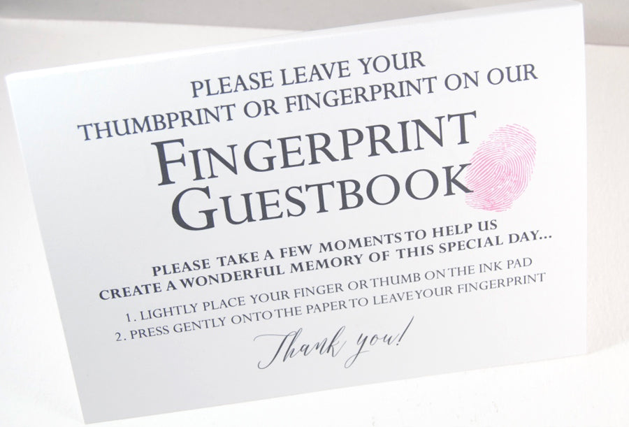 Hawaiian Lei Thumbprint Alternative Guestbook Print, Guest Book, Weddi –  Darlington Guestbooks