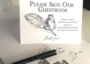 Saint Paul Skyline Guestbook Print, Guest Book, Bridal Shower, Minnesota Wedding, Custom, Alternative Guest Book, Sign In (8 x 10 - 24 x 36) - Darlington Guestbooks